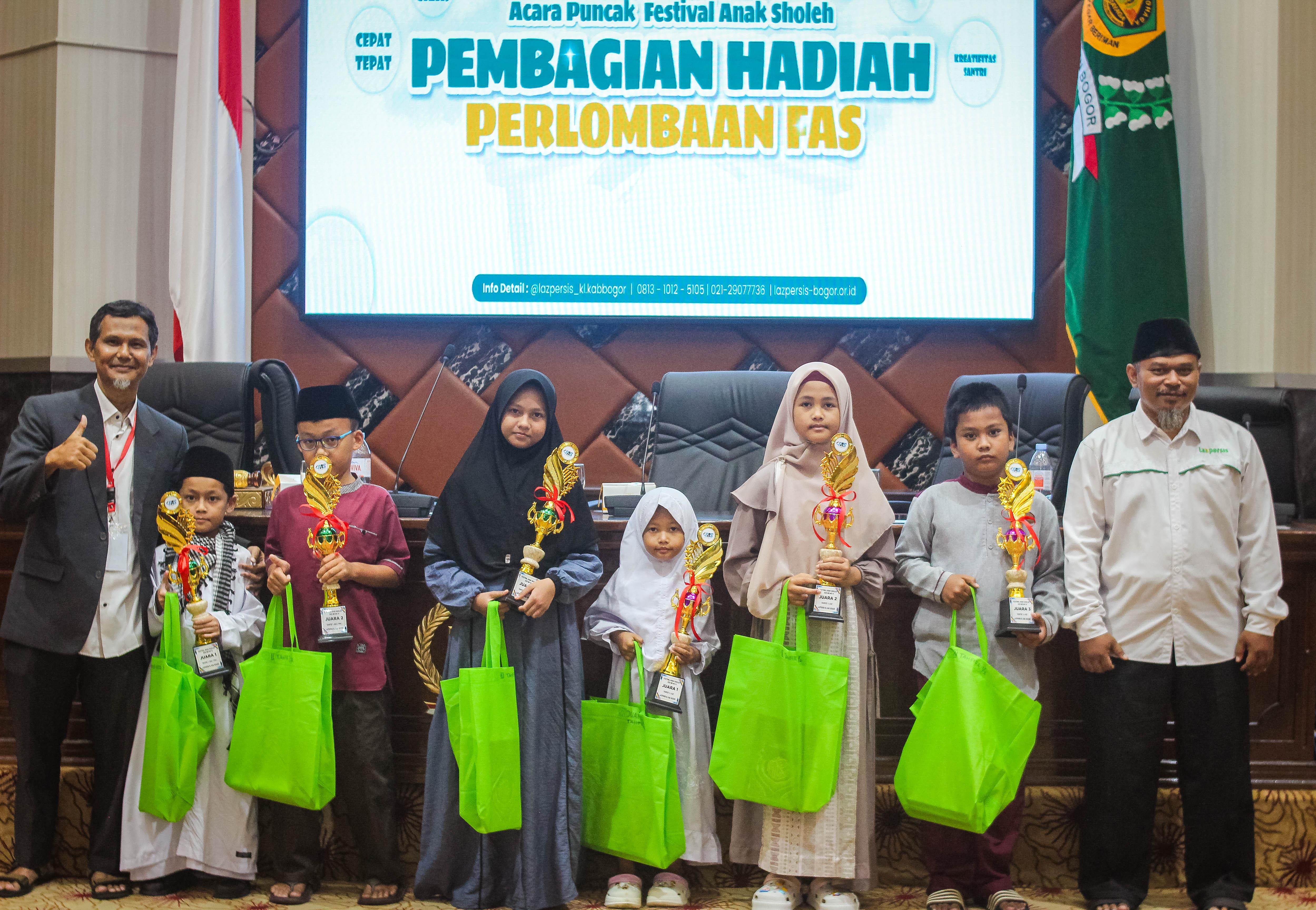 Festival Anak Sholeh (FAS) II Sukses Digelar oleh LAZPERSIS KL Kabupaten Bogor